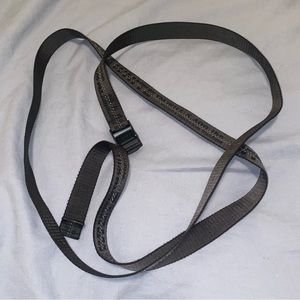 Off-White Black Mini Industrial Belt